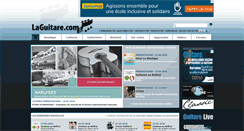 Desktop Screenshot of laguitare.com